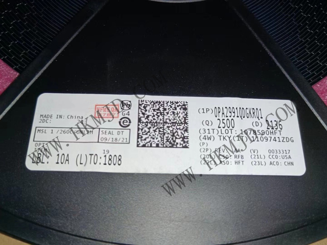 【供應(yīng)TI汽車放大器】OPA2991QDGKRQ1 40V、4.5MHz 低噪聲運(yùn)算放大器