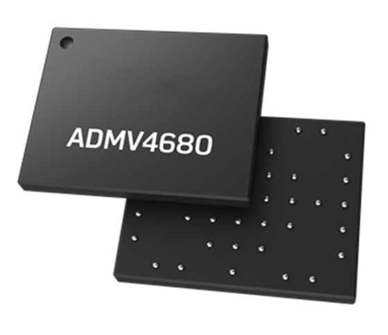 專(zhuān)為用戶終端而設(shè)計(jì) ADMV4680ACDZ（ADI）10.7GHz 至 14.5GHz、4 通道半雙工波束合成器
