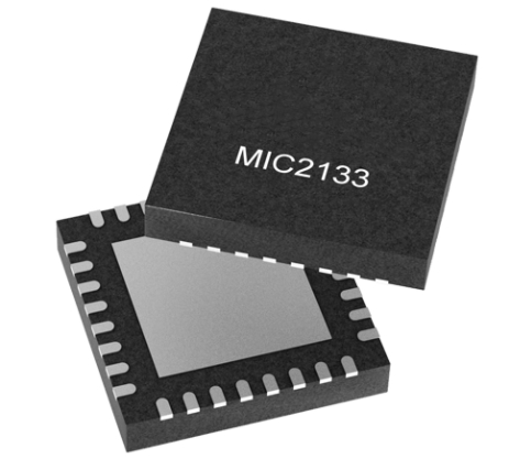 Microchip MIC2133YML 75V，雙相同步降壓PWM控制器 32VQFN