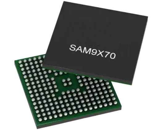 Microchip SAM9X75-I/4PB超低功耗微處理器（MPU） 、運(yùn)行頻率高達(dá)800MHz。