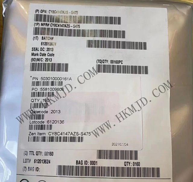 供應(yīng)32位單片機(jī) CY8C4147AZS-S475 汽車，AEC-Q100，PSOC? 4 CY8C4100S Plus 微控制器 IC
