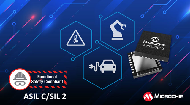 Microchip正式推出AVR SD系列入門級(jí)單片機(jī)（MCU），降低安全型應(yīng)用的系統(tǒng)成本和復(fù)雜性