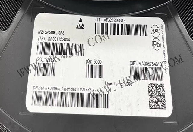 英飛凌汽車(chē)MOSFET IPZ40N04S5L-2R8 OptiMOS?-5 功率晶體管