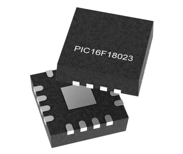 Microchip PIC16F18023-I/MG MCU：32MHz、8位PIC16F微控制器（3.5KB閃存）QFN-16