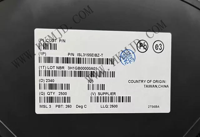 瑞薩電子 ISL3155EIBZ——高可靠性RS-485/RS-422收發(fā)器，帶16kV ESD保護功能