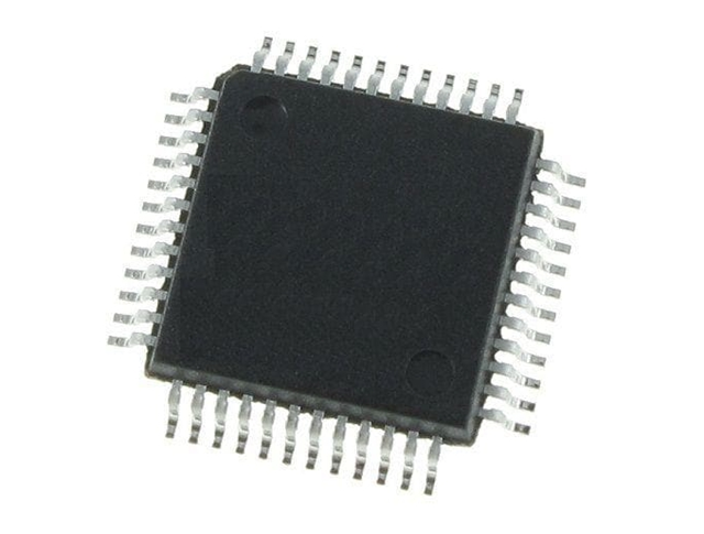 主流微控制器STM32F102CBT6：48 MHz CPU，具備USB FS