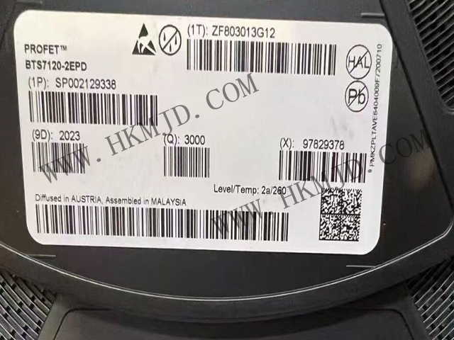 供應(yīng)Infineon BTS7120-2EPD智能高側(cè)電源開關(guān)，助力汽車與工業(yè)應(yīng)用升級(jí)
