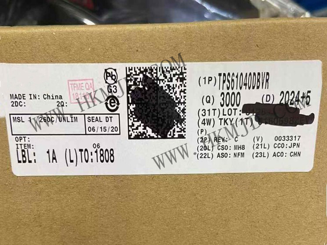 明佳達(dá)供應(yīng) [TI] TPS61040DBVR 28V、400mA 開關(guān)升壓轉(zhuǎn)換器