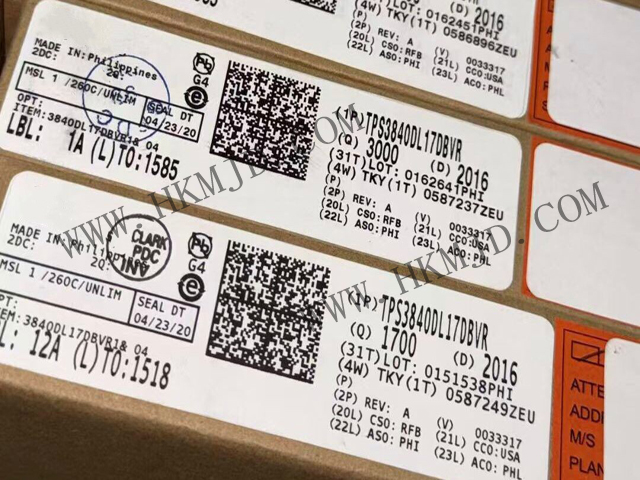 TI TPS3840DL17DBVR 高輸入電壓監(jiān)視器，帶 MR 和可編程延遲
