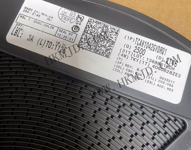 供應汽車芯片 TCAN1042GVDRQ1 汽車級故障保護 CAN FD 收發(fā)器