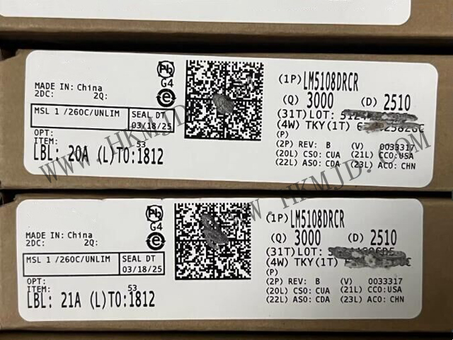 [供應(yīng) TI 電源管理IC] 供應(yīng)TI LM5108DRCR 2.6A，110V 半橋柵極驅(qū)動(dòng)器