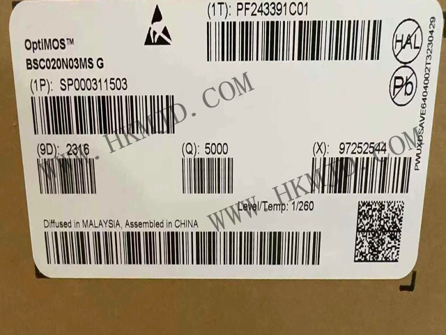 供應(yīng) BSC020N03MSG（OptiMOS? 3M 系列）功率MOSFET ，30V