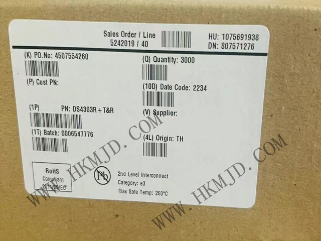 供應(yīng) Maxim DS4303R 電子可編程電壓基準，適用于自動工廠校準