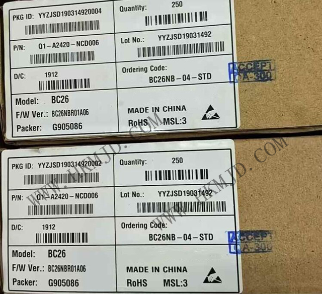 【原裝正品】移遠通信BC26NB-04-STD NB-IoT模塊，明佳達電子現(xiàn)貨供應