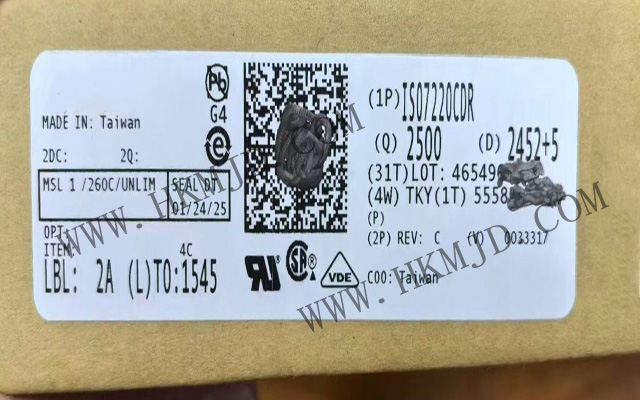 供應(yīng) [TI 原裝芯片] ISO7220CDR 雙通道數(shù)字隔離器
