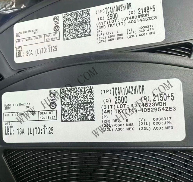 [供應] TCAN1042HVDR (TI) 高速 CAN 收發(fā)器，SOIC-8