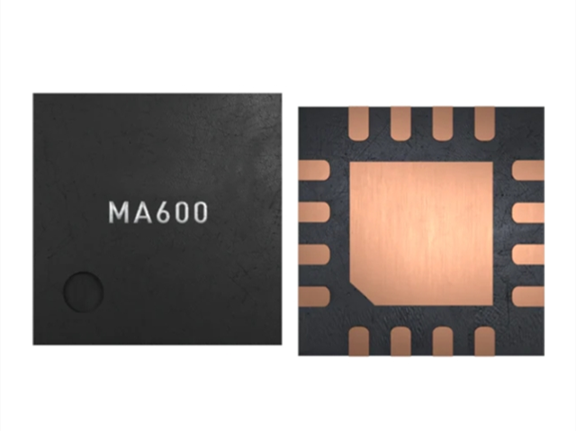 （MPS）MA600GQE傳感器介紹：INL<0.6° (<0.1°)、高精度磁性角度傳感器