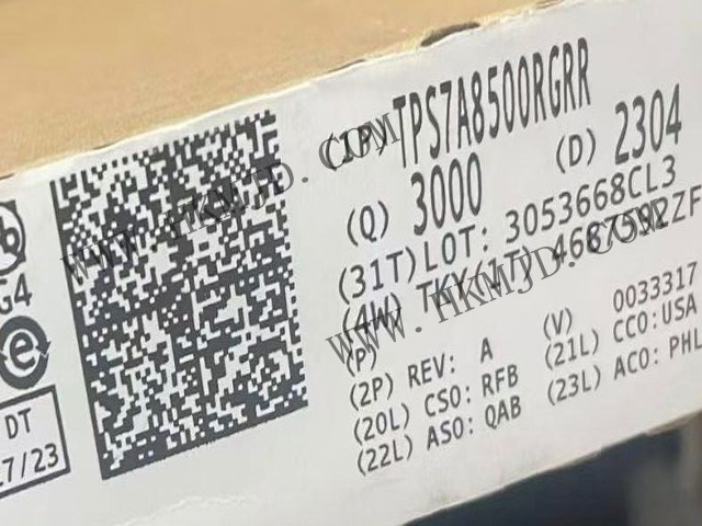 【TI】TPS7A8500RGRR 低噪聲 (4.4 μVRMS)、低壓降 (LDO) 線性穩(wěn)壓器
