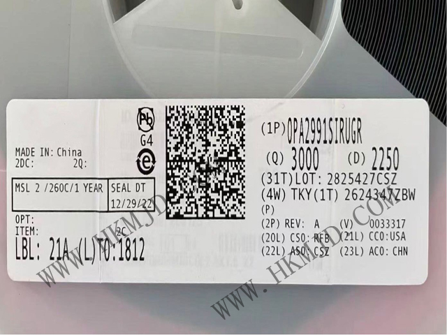 [出售] OPA2991SIRUGR (TI) 40V 雙通道低噪聲運算放大器