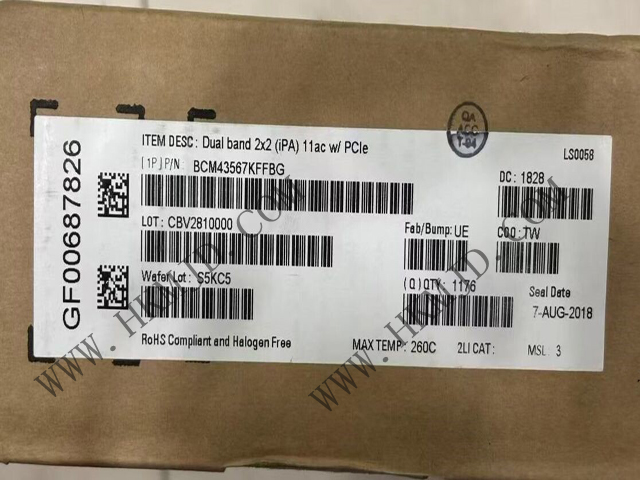 現(xiàn)貨供應(yīng)博通BCM43567KFFBG 802.11ac無線組合芯片 集成Wi-Fi/藍(lán)牙/FM