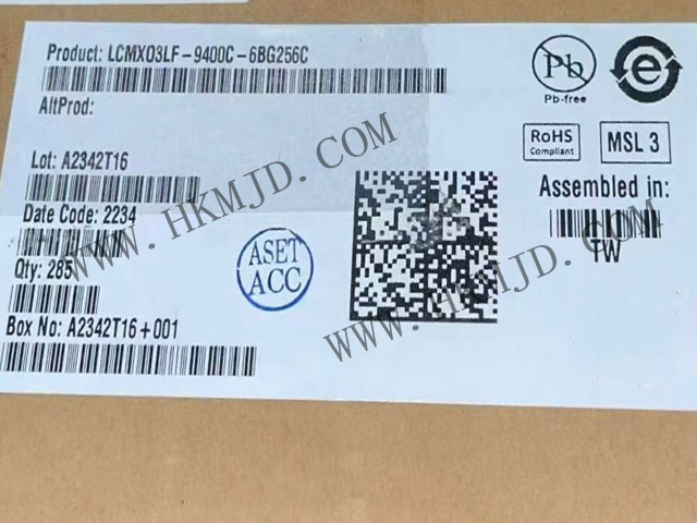 Lattice(萊迪斯) MachXO3 LCMXO3LF-9400C-6BG256C 嵌入式 FPGA - 現(xiàn)場可編程門陣列