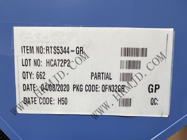明佳達電子現(xiàn)貨供應原裝——Realtek RTS5344-GR PCIe to SATA橋接芯片